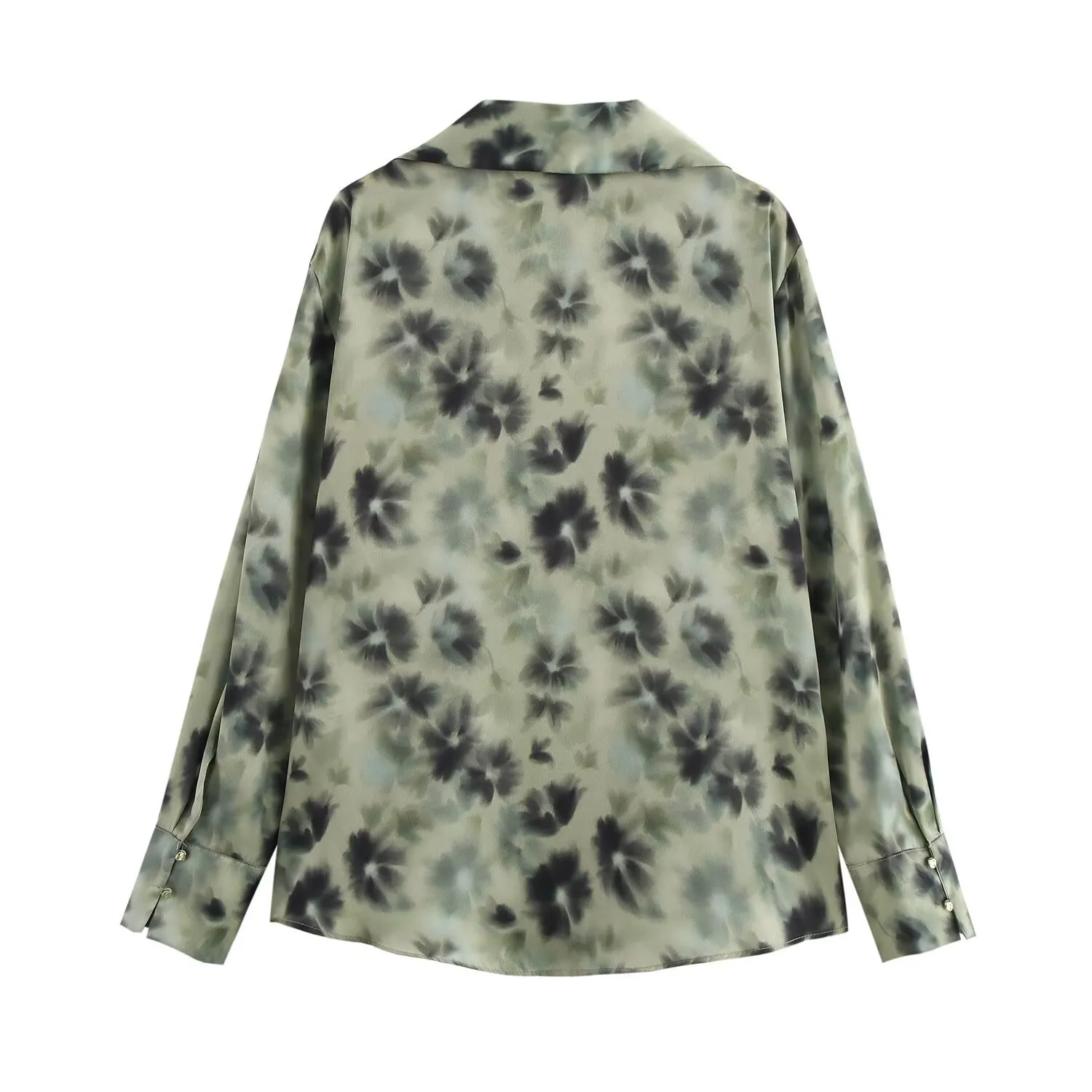 Printed Blouse - Green - Image 2