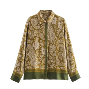 Vintage Paisley Blouse